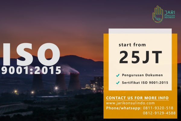 Sertifikasi ISO 9001:2015 Sertifikasi ISO 9001:2015